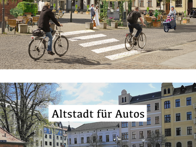 Altstadt für alle - Der Altstädtische Markt als Ort der Begegnung für Menschen, nicht für Autos