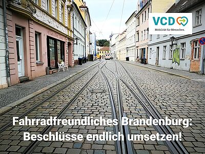 Petition Fahrradfreundliches Brandenburg – Beschlüsse endlich umsetzen!