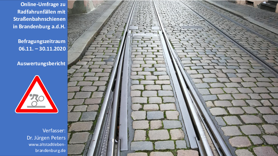 Schlussauswertung der Umfrage zu Schienenunfällen