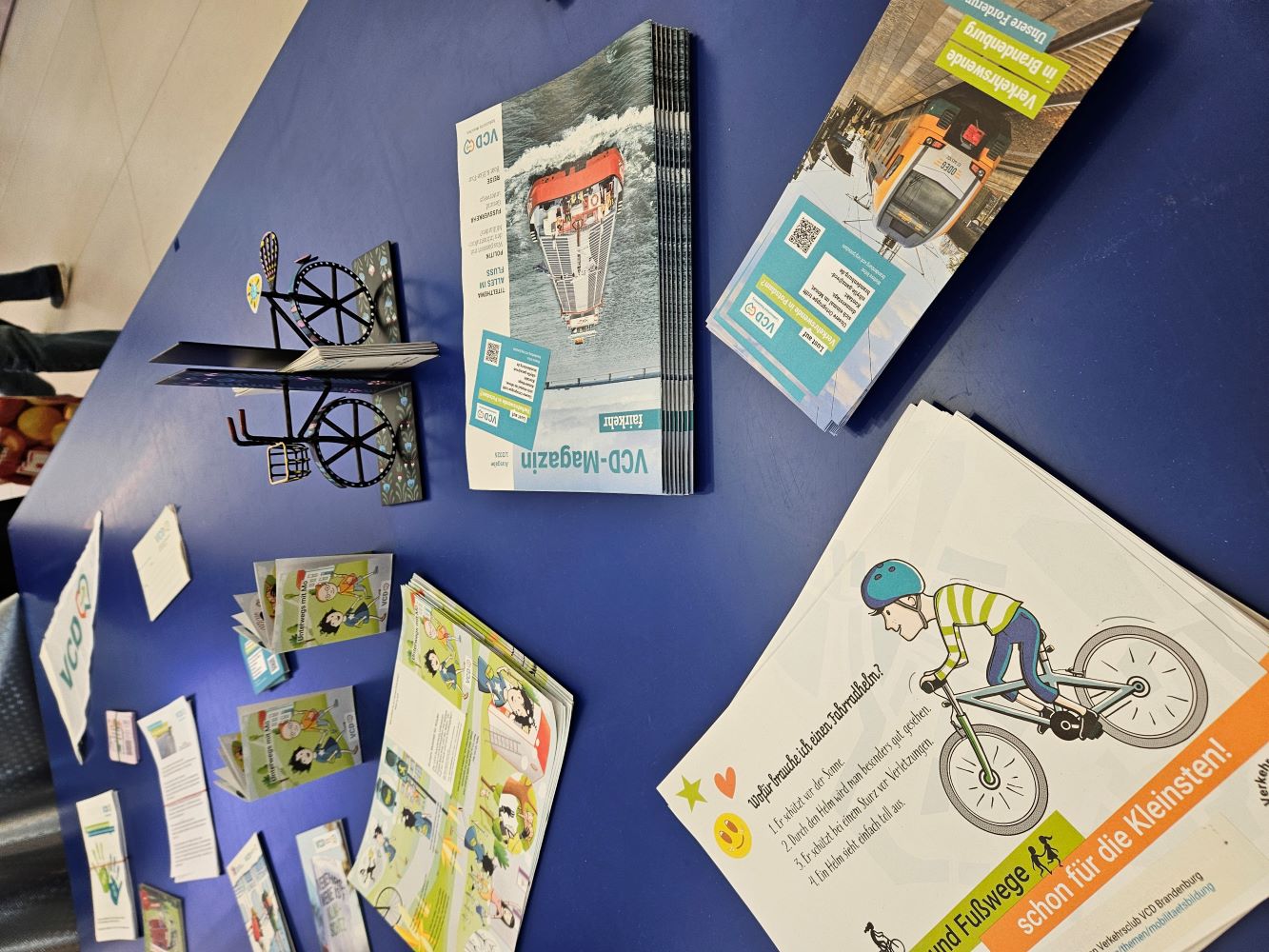 VCD Stand an den Potsdamer Fahrradtagen